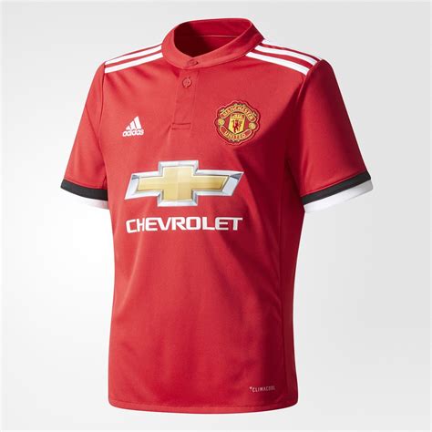 Adidas Manchester United Youth Home Stadium Jersey 201718 Soccer Premier