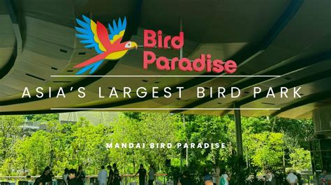Mandai Bird Paradise Singapores Newest Attraction Asias Largest