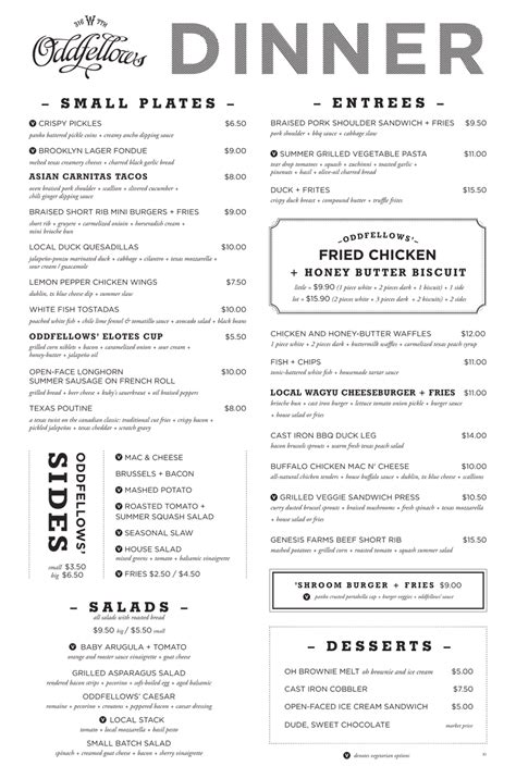 We did not find results for: oddfellows | Cafe menu design, Menu design, Restaurant ...