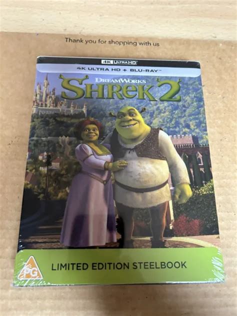 Shrek 2 2004 4k Uhd Blu Ray Steelbook New And Sealed £3999 Picclick Uk