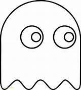 Pacman Fantasmas sketch template