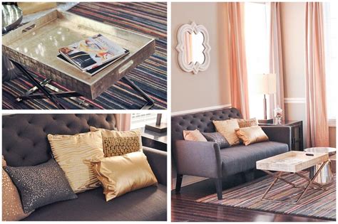 Silver living room cool with a dash of pretty, this urban room by wendy labrum proves that bold living room colours can be serene too. Our formal living room reveal | Gray living room design ...