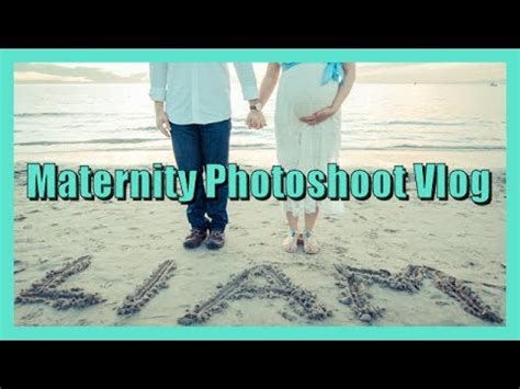Maternity Photoshoot Vlog Youtube