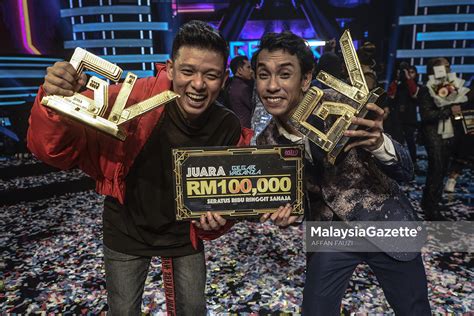 Tahniah untuk kesemua peserta gegar vaganza 2019 kerana berjaya ke minggu seterusnya!! LENSA MG | Kongsi Juara GV6, Naqiu dan Hady Mirza?