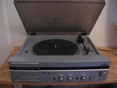 Vintage Panasonic Sg V03 Stereo Music System W Turntable And Amfm Radio
