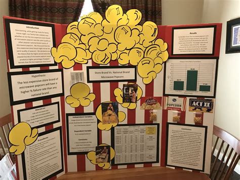 Popcorn Science Fair Project By Chase Mcmillian Middle School Trinity