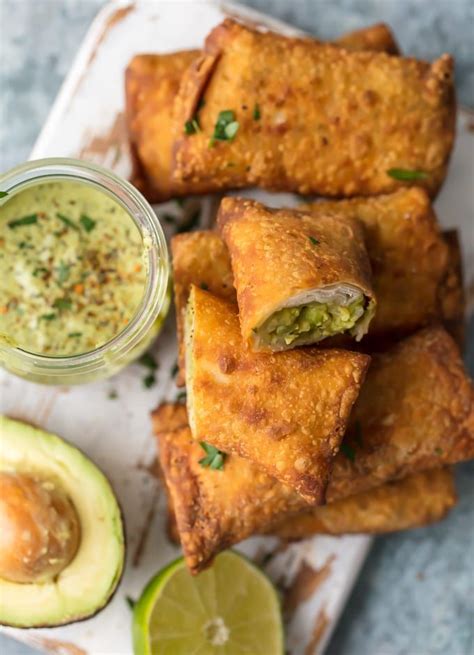 Lay an egg roll wrapper on a clean surface in a diamond shape and spoon two tablespoons (max) of the mixture in the center. Every party needs GUACAMOLE EGG ROLLS! These fun deep ...