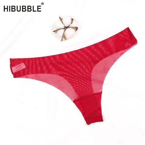 Buy Hibubble 6 Colors Sexy Seamless G String Thong Sexy Panties Women Briefs
