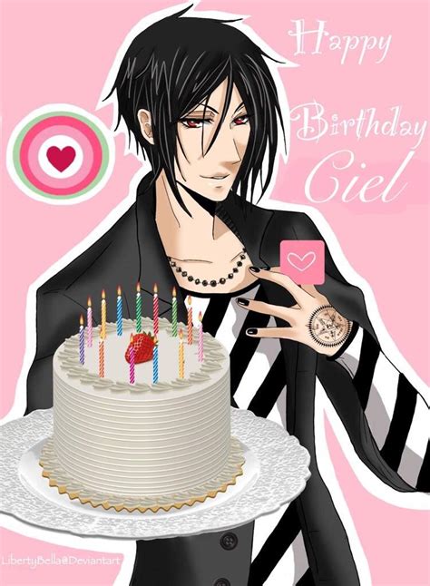 18th birthday not sure whom to credit with the idea. Happy Birthday Ciel! | Anime Amino