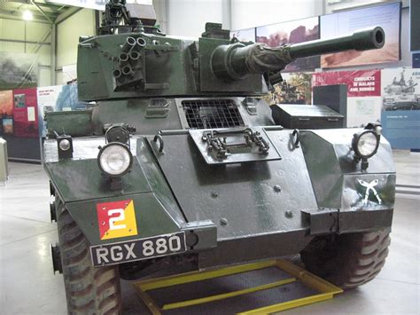 British Fv601 Saladin Armoured Car At Bovington Tank Museum A Photo