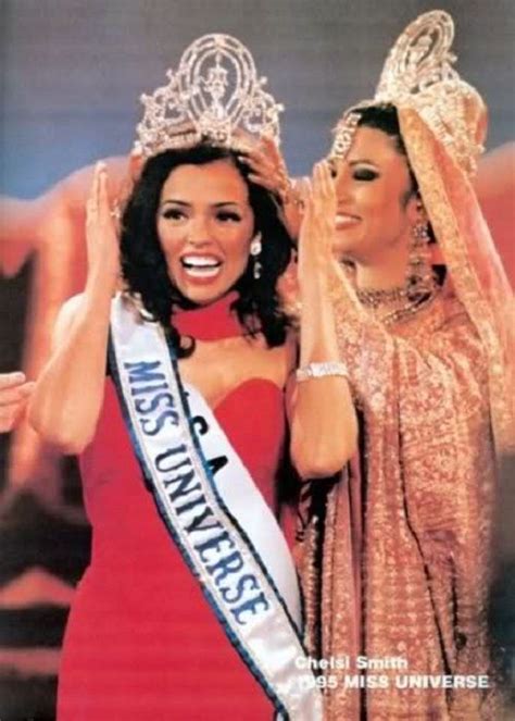 Chelsi Smith Miss Universe 1995 Usa Miss Universe 1995 Beauty Pageant Pageant