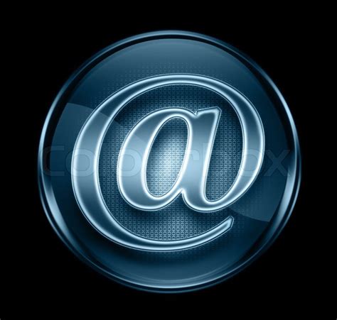 Free black email icons in various ui design styles for web, mobile, and graphic design projects. "email icon dark blue, isolated on ... | Stock Photo ...