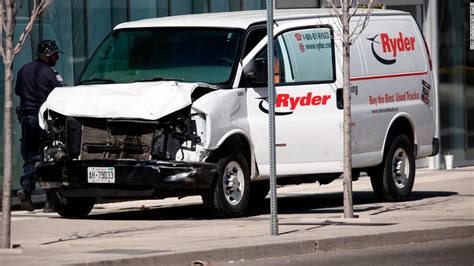 Toronto Attack Canadian Man Who Used Rental Van To Run Down