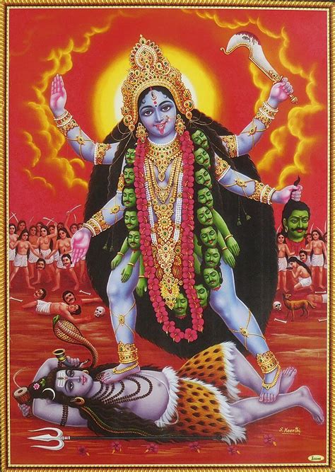 Goddess Kali Kali Goddess Kali Hindu Maa Kali Photo
