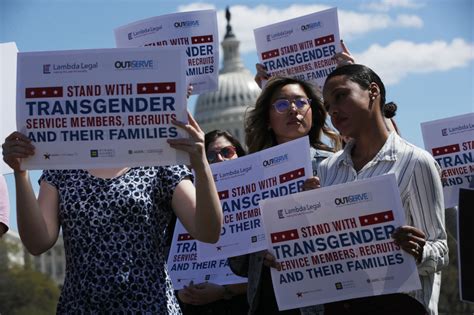 Biden Repeals Trump Era Ban On Transgender Military Service Politico