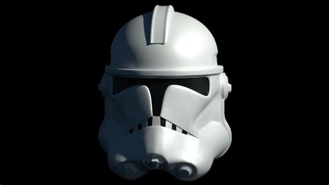 Clone Trooper Helmet 3d Asset Cgtrader