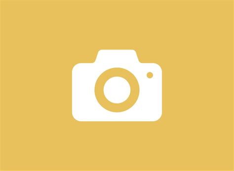 Yellow App Icons Aesthetic Camera Reyna Rock