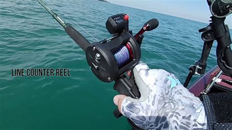 How To Use A Line Counter Reel For Trolling Kastking Youtube