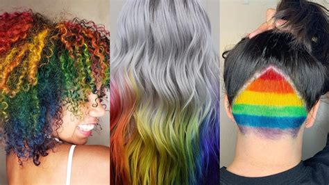 12 Rainbow Hair Ideas To Wear For Pride 2021 All Things Hair Uk