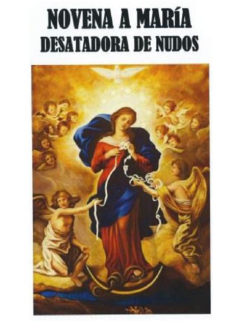 Novena A María Desatadora De Nudos Pdf Pdf María Madre De Jesús
