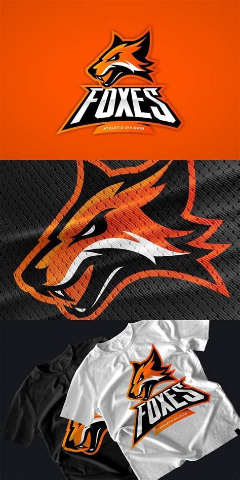 Fox Mascot Sport Logo Design Premium Icons Sports Logo Sports Logo Design