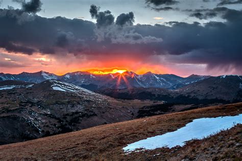 Sunset In Rocky Mountain National Park Jeff Sullivan Photographyjeff