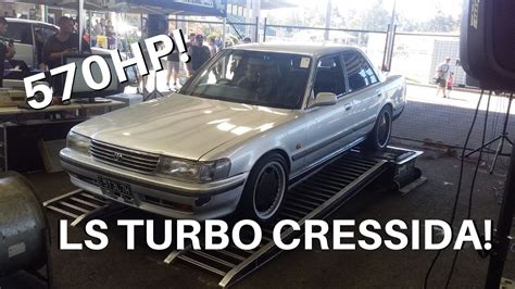 Turbo Ls1 Swapped Toyota Cressida Burnouts And Dyno Run Youtube