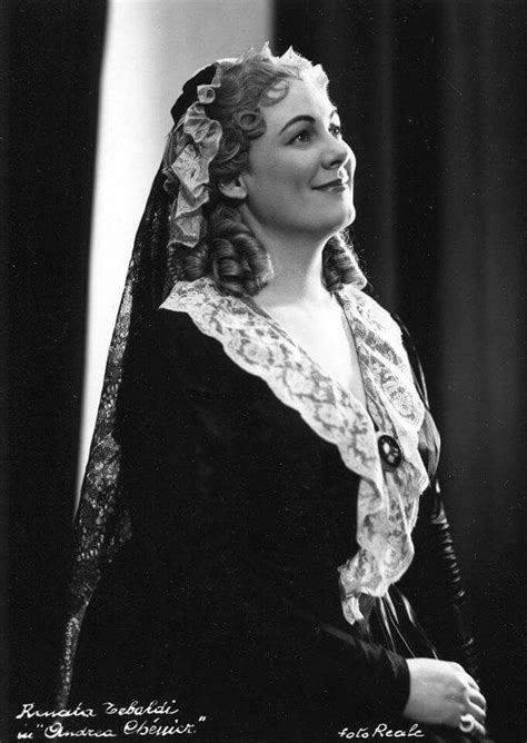 Renata Tebaldi Andrea Chenier Umberto Giordano Opera Singers Opera