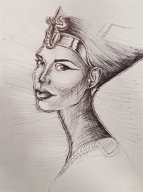 Nefertiti Drawing