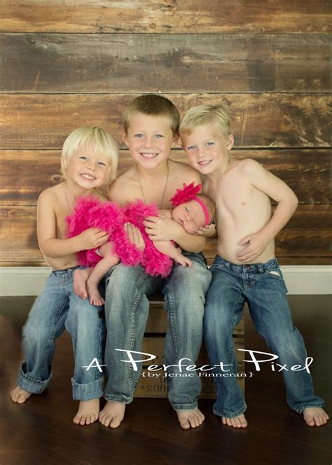 3 girls and 1 boy. Newborn Photography - Baby girl, sibling photo, 3 boys 1 ...