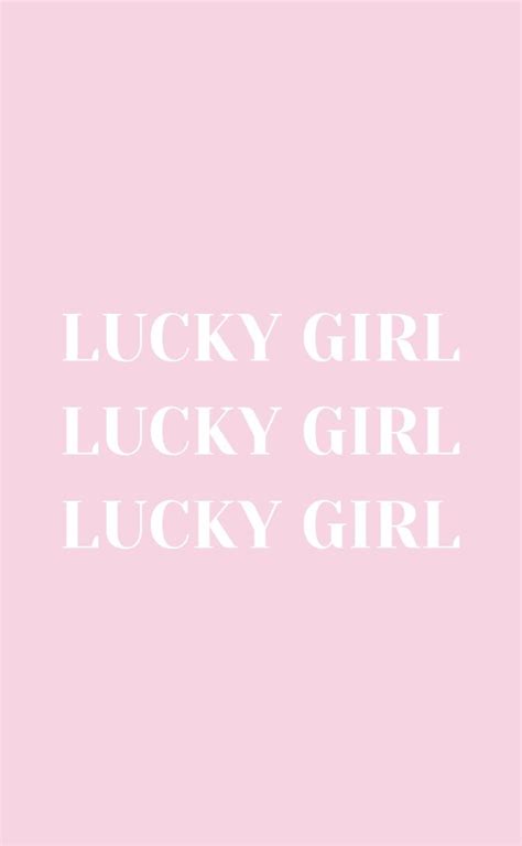 Manifestation Affirmations Claiming Luck Lucky Girl Syndrome Lucky