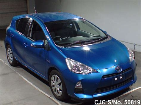 The development of the car began in 2013. 2013 Toyota Aqua Blue for sale | Stock No. 50819 | Japanese Used Cars Exporter