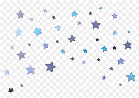 Pastel Blue Aesthetic Stars