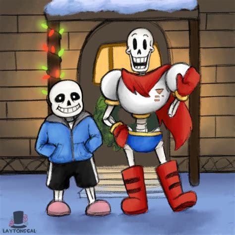 Sans And Paps By Laytons Gal On Deviantart