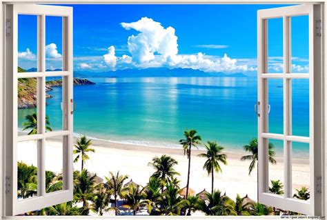 Window View Ocean Amazing Wallpapers