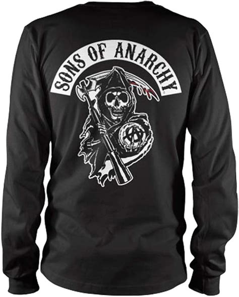 Sons Of Anarchy Officially Licensed Merchandise Soa Backpatch Long