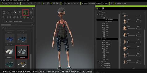 Character Creator Content Pack Stylized Character Morphs