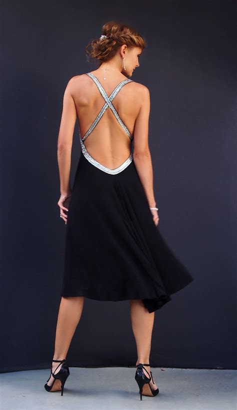 Tango Mode Ta 101 Tango Skirt Tango Dress Sleeveless Formal Dress Backless Dress Formal