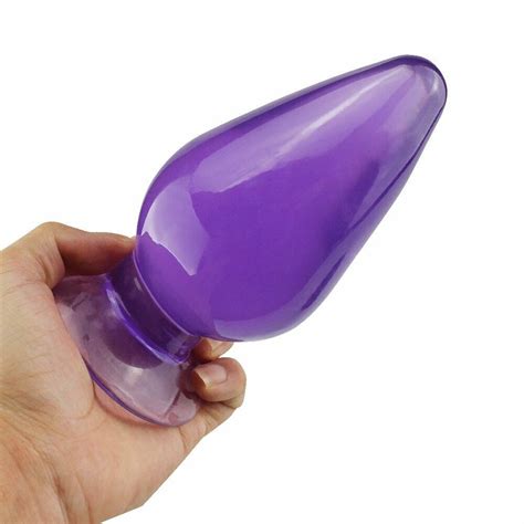 Monster Big Large Jelly Anal Butt Plug Dildo Suction Cup Sex Toy For