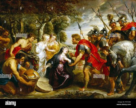 Peter Paul Rubens The Meeting Of David And Abigail Stock Photo Alamy