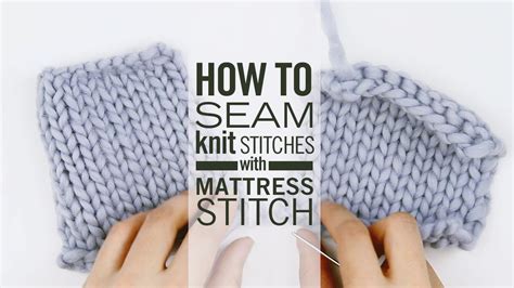 I did for years, but i was never happy with the finish. How to Seam with Mattress Stitch - YouTube