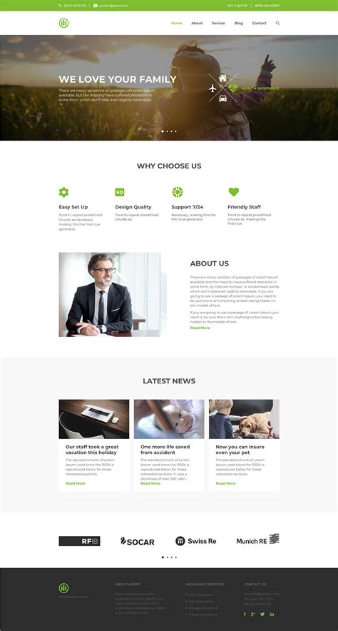 Maybe you would like to learn more about one of these? Redesign Website Concept for Allianz Insurance on Behance