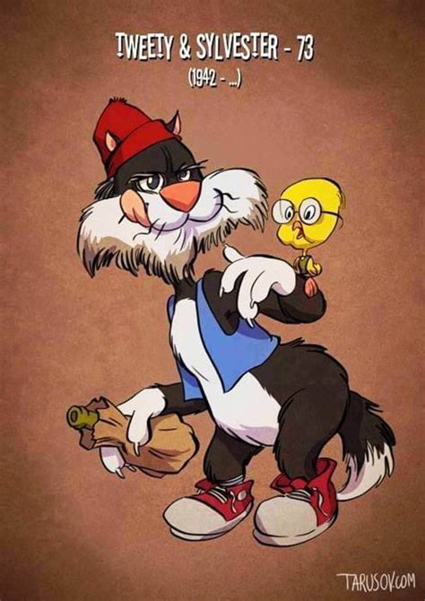 Artist Applied Old Age To Our Favorite Cartoon Characters