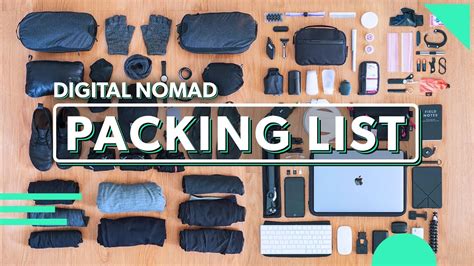The Ultimate Digital Nomad Packing List 81 Items For Minimalist Carry