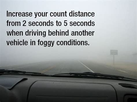 Winter Driving Remember To Keep A Safe Distance From Other Vehicles