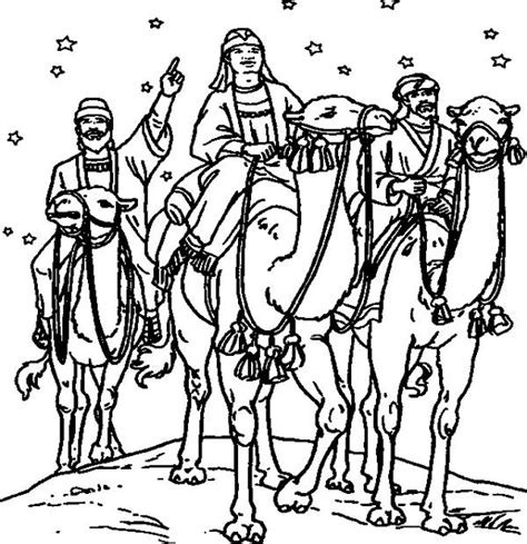 Dibujos de los Reyes Magos ¡para colorear! - Pequeocio