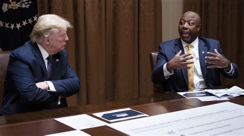 sen tim scott files paperwork to run for president in the 2024 election wabe