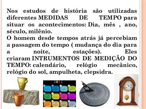 O Tempo Na HistÓria HistÓria Tempo E EspaÇo