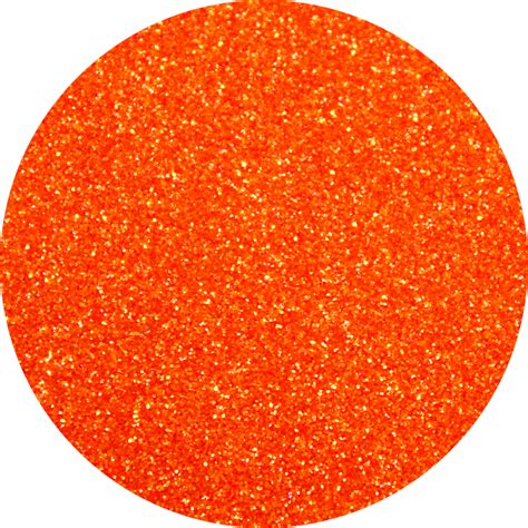 Florida Orange Orange Glitter Artglitter