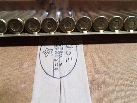 wts japan type 92 7 7 mm semi rimmed on brass feed strips ammunition forums